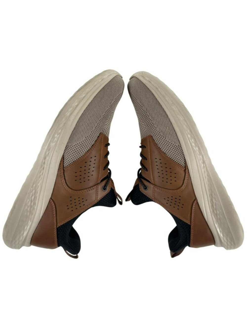 Skechers Relaxed Fit Slade Streetwear Breyer Brown Sneakers Men's Sz 10 USED - Picture 4 of 11
